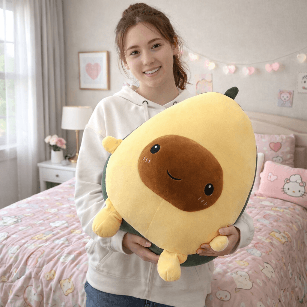 Avocado plushie – view 4