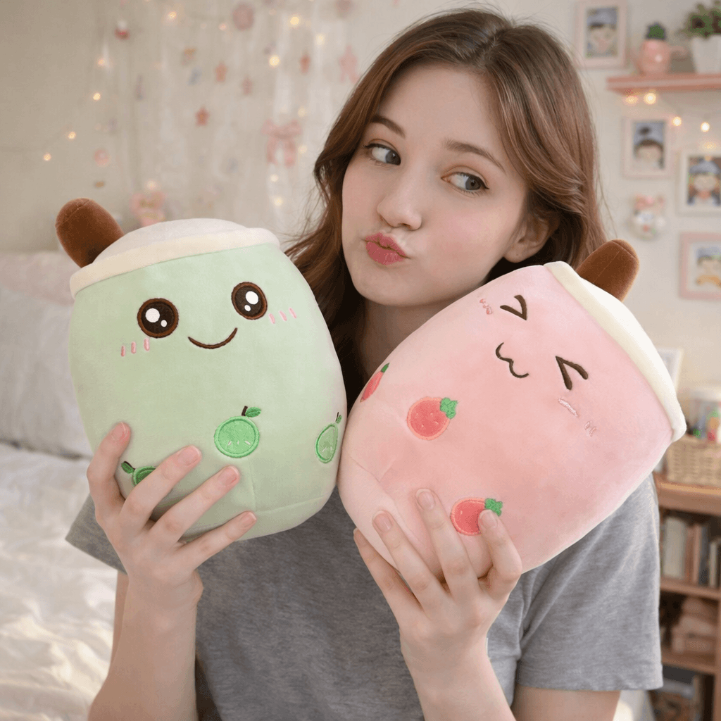 Fruit bubble tea plushie – view 6