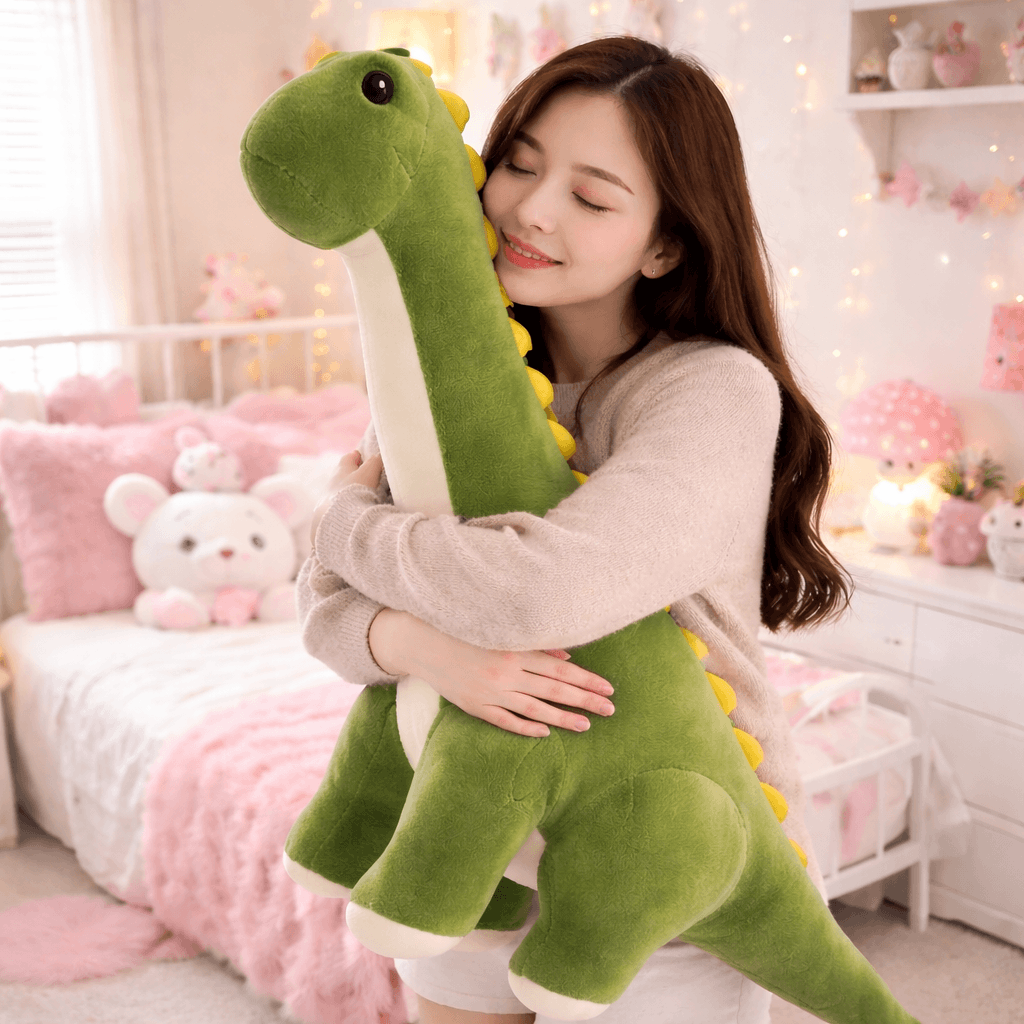 Long neck dinosaur plushie – view 3