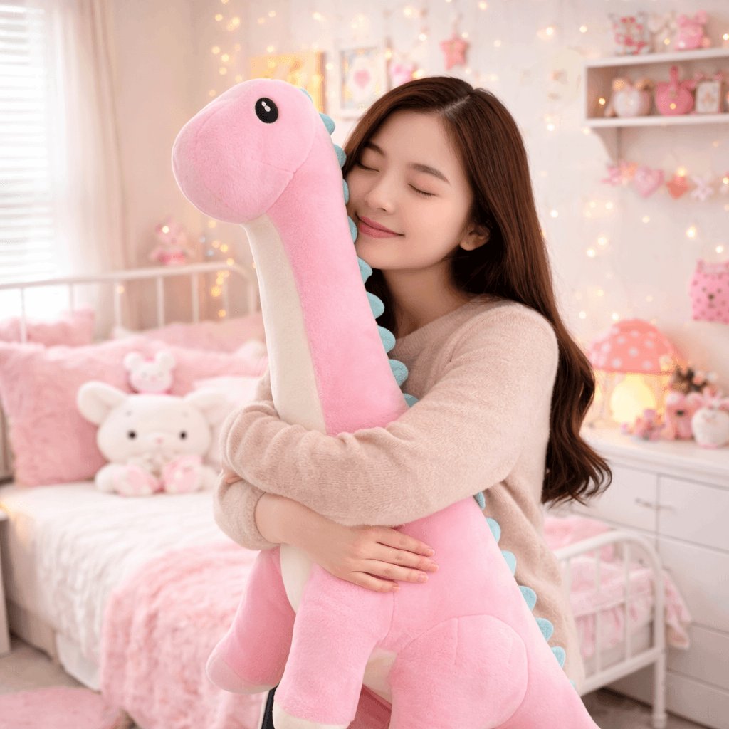 Long neck dinosaur plushie – view 4