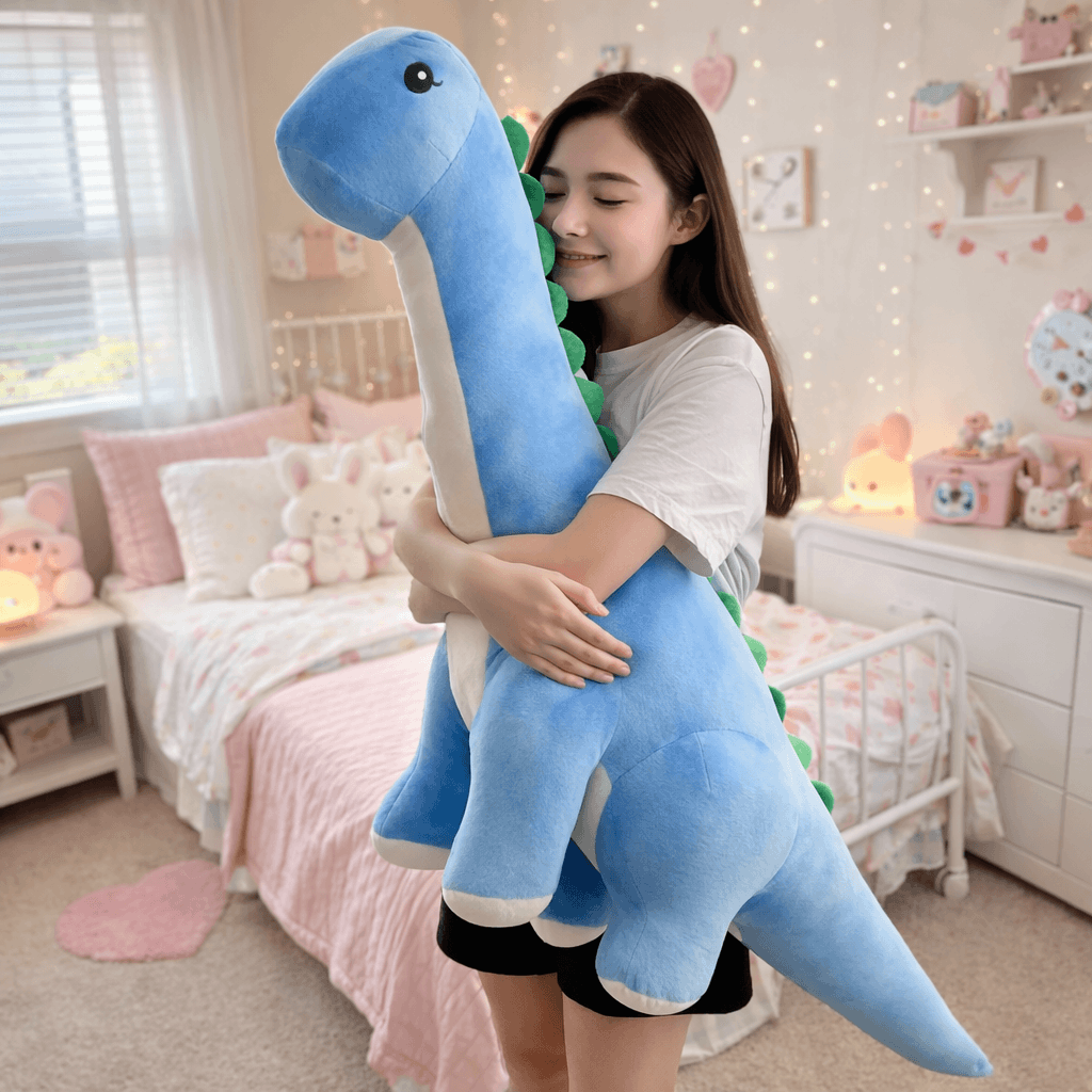 Long neck dinosaur plushie – view 2