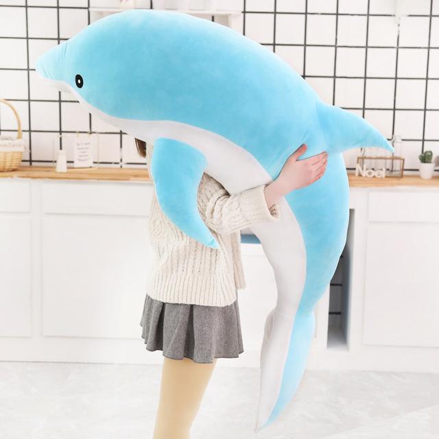 Dolphin plushie – view 2