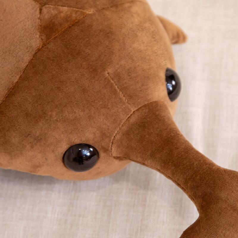Dung beetle plushie – view 3