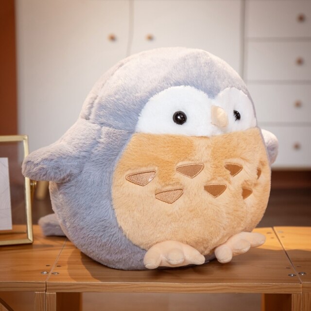 Chonky owl plushie – view 1