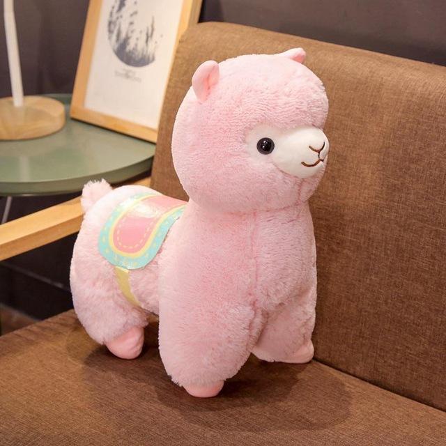 Fluffy alpaca plushie – view 4