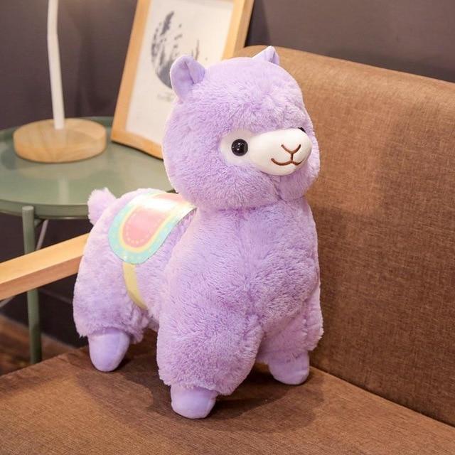 Fluffy alpaca plushie – view 2