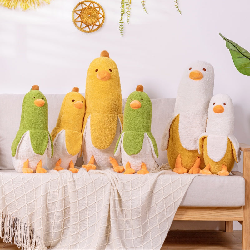 Banana duck plushie – view 3