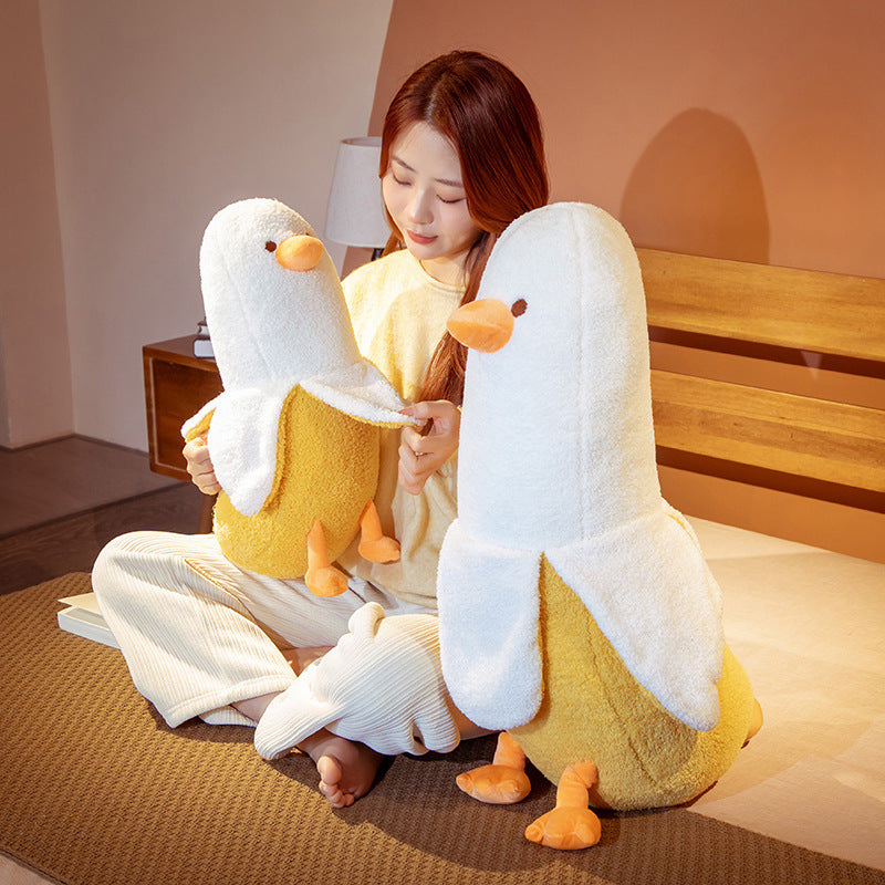 Banana duck plushie – view 6