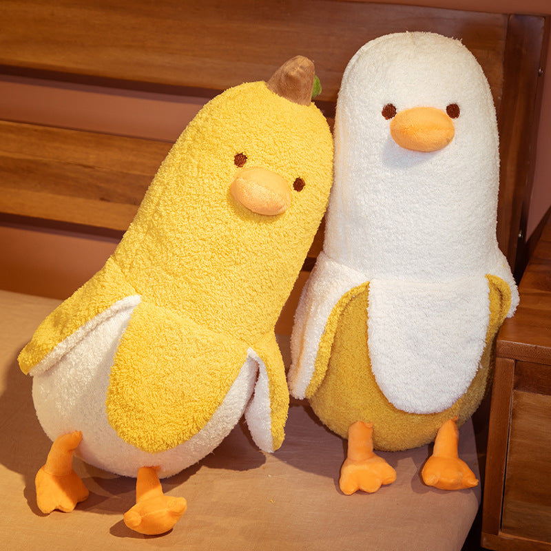 Banana duck plushie – view 2