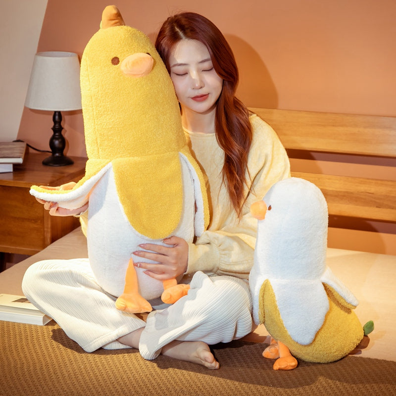 Banana duck plushie – view 7