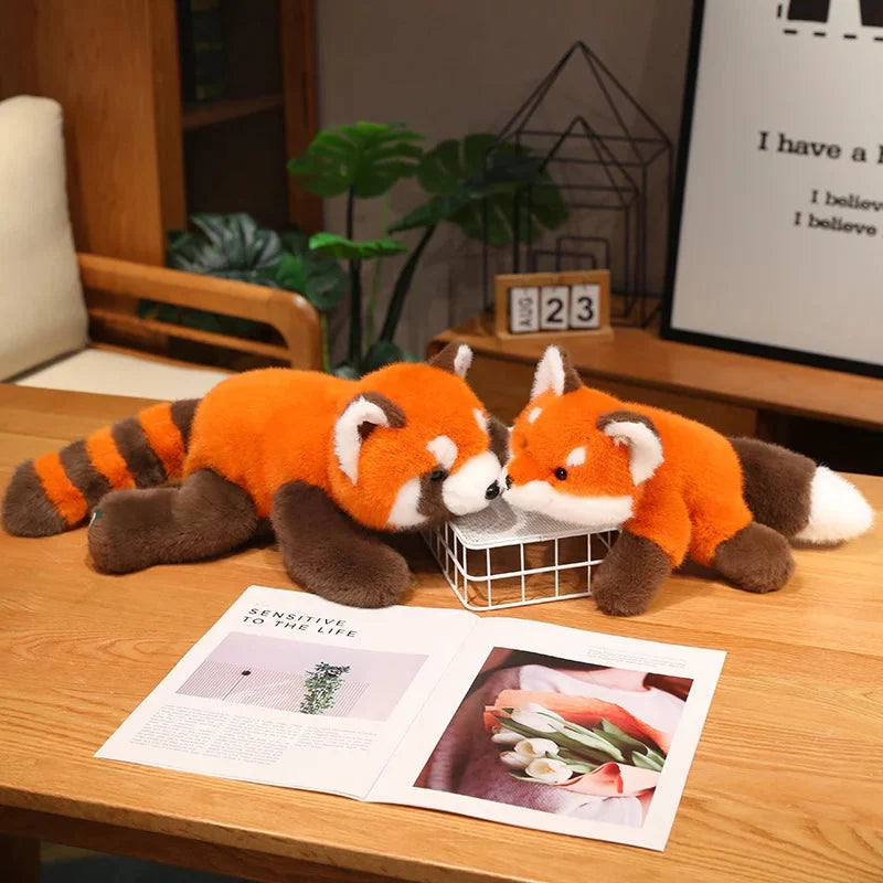 Red panda and fox plushie – view 8