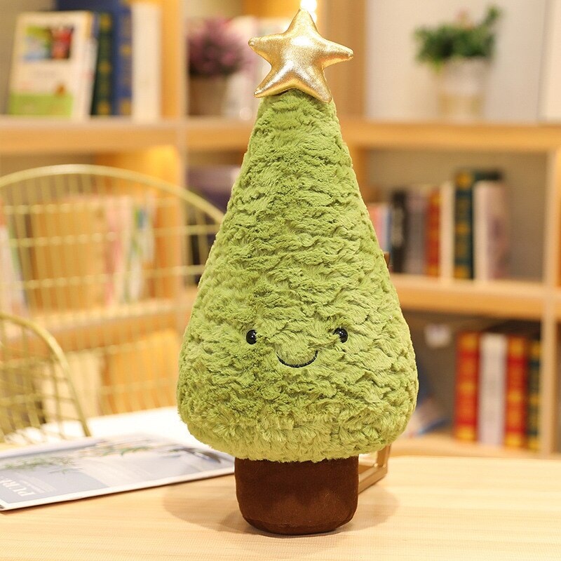 Christmas tree plushie – view 1