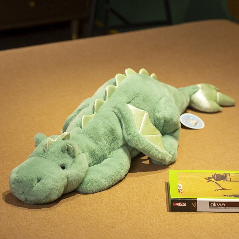 Giant fluffy dragon plushie – view 5