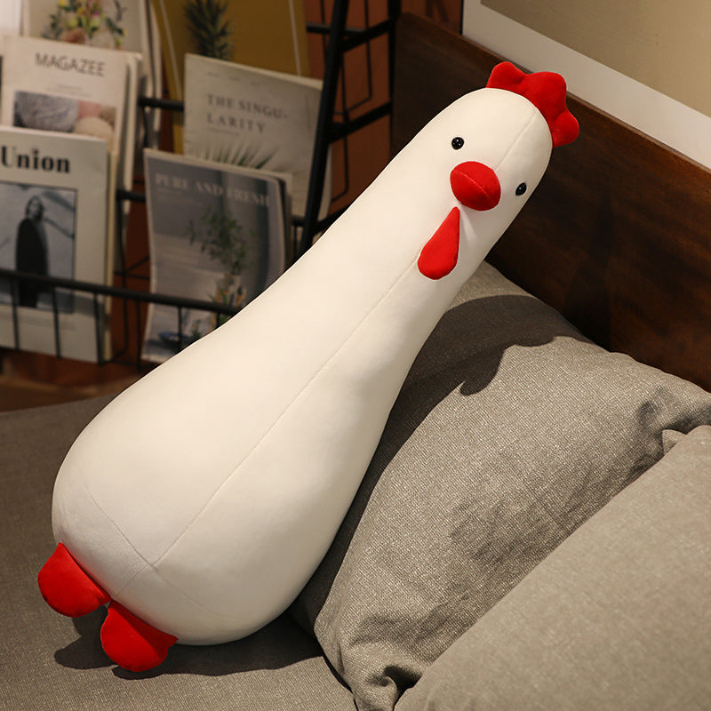 Fluffy chicken plushie – view 1