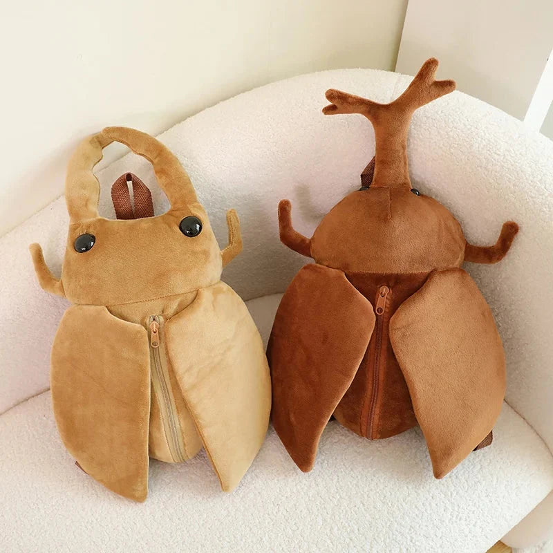 Dung beetle plush backpack – view 3