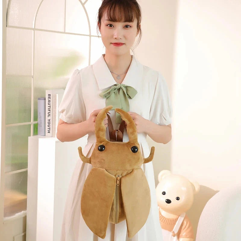 Dung beetle plush backpack – view 6