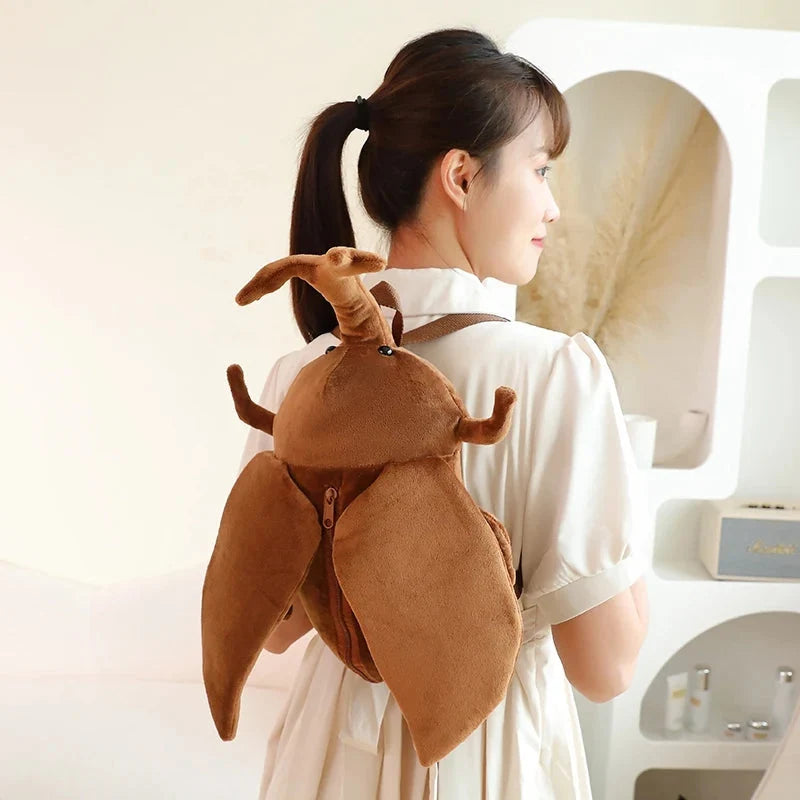 Dung beetle plush backpack – view 5