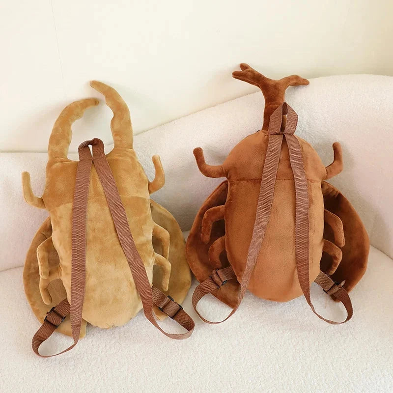 Dung beetle plush backpack – view 4