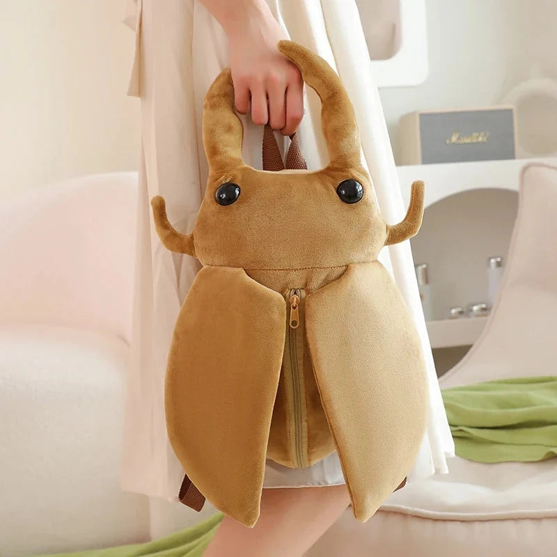 Dung beetle plush backpack – view 7
