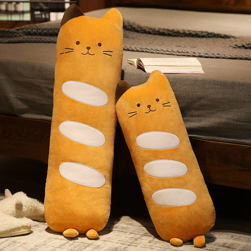 Long baguette cat plushie – view 1