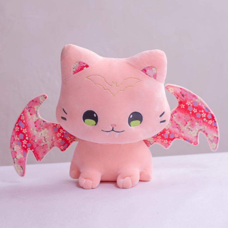 Winged cat plushie – view 1