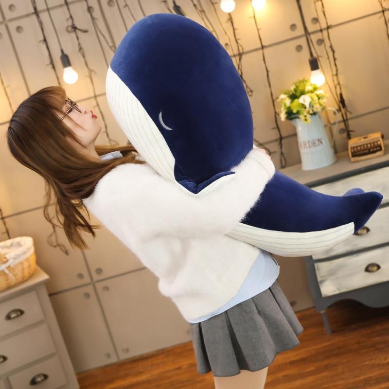 Deep blue whale plushie – view 2