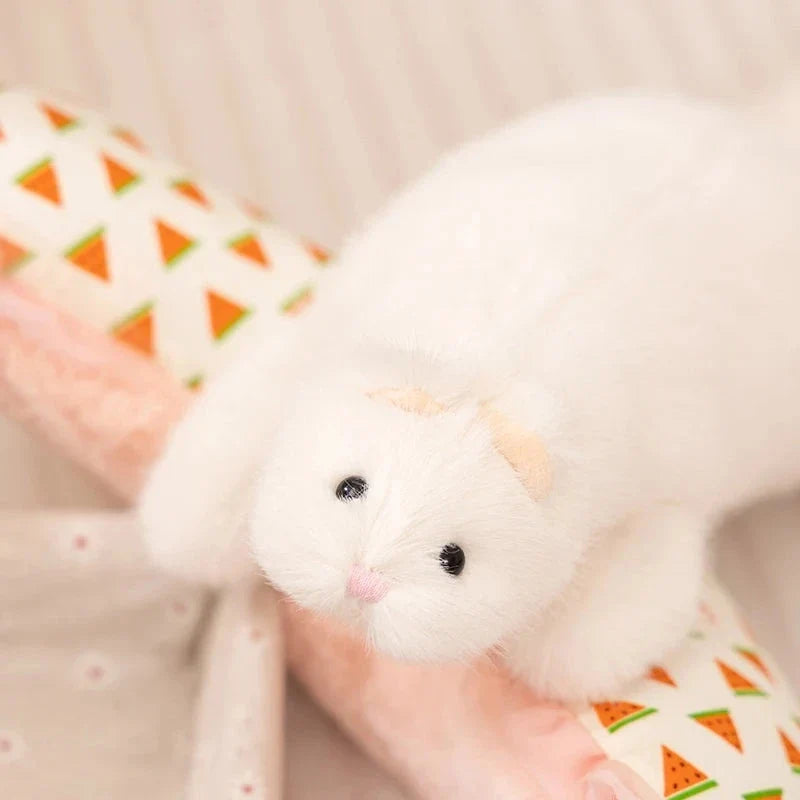 Fluffy ferret plushie – view 5