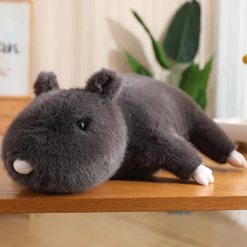 Black rat plushie – view 1
