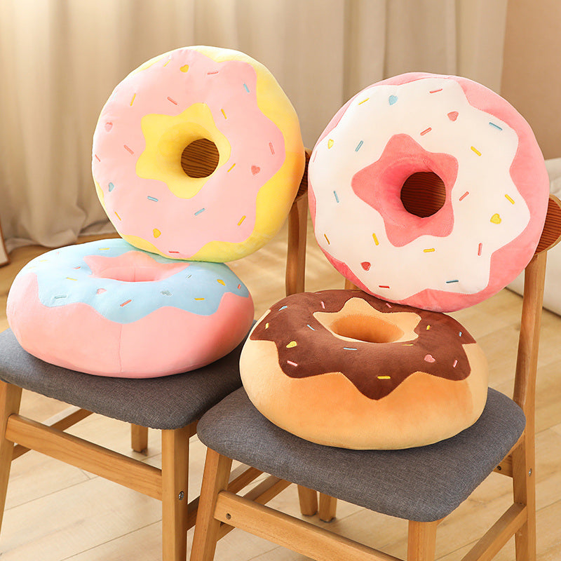 Pastel donut cushion plushie – view 2
