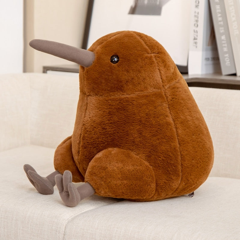 Chunky kiwi bird plushie – view 1