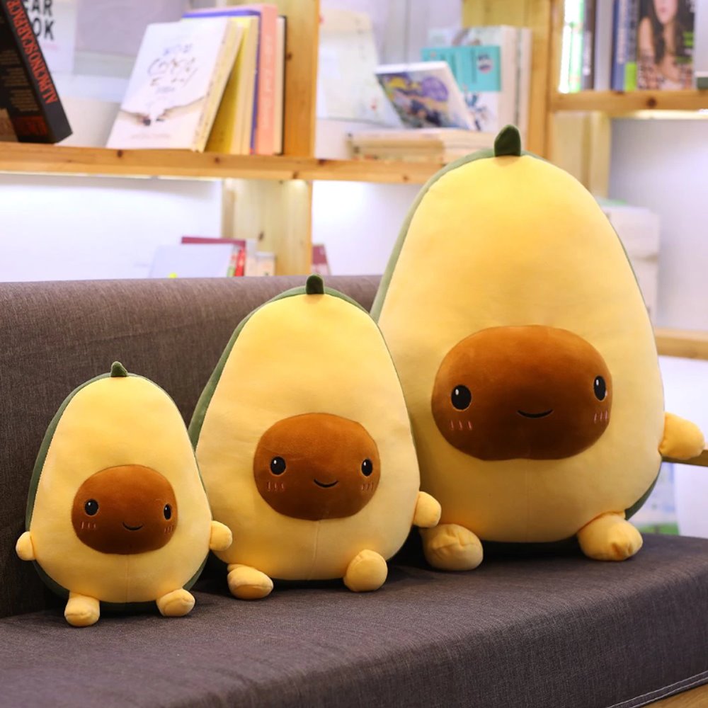 Avocado plushie – view 3