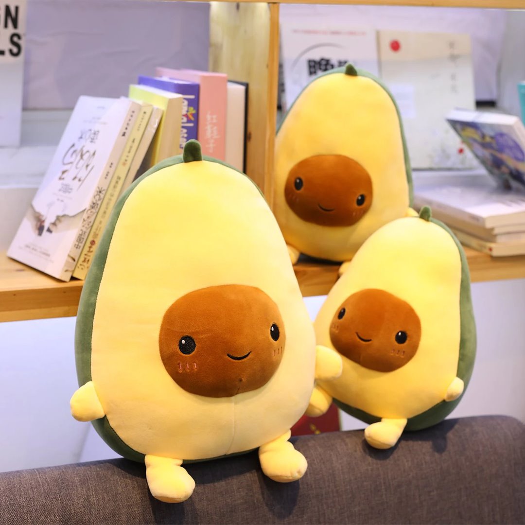 Avocado plushie – view 2