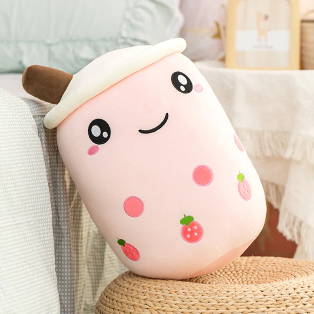 Fruit bubble tea plushie – view 2