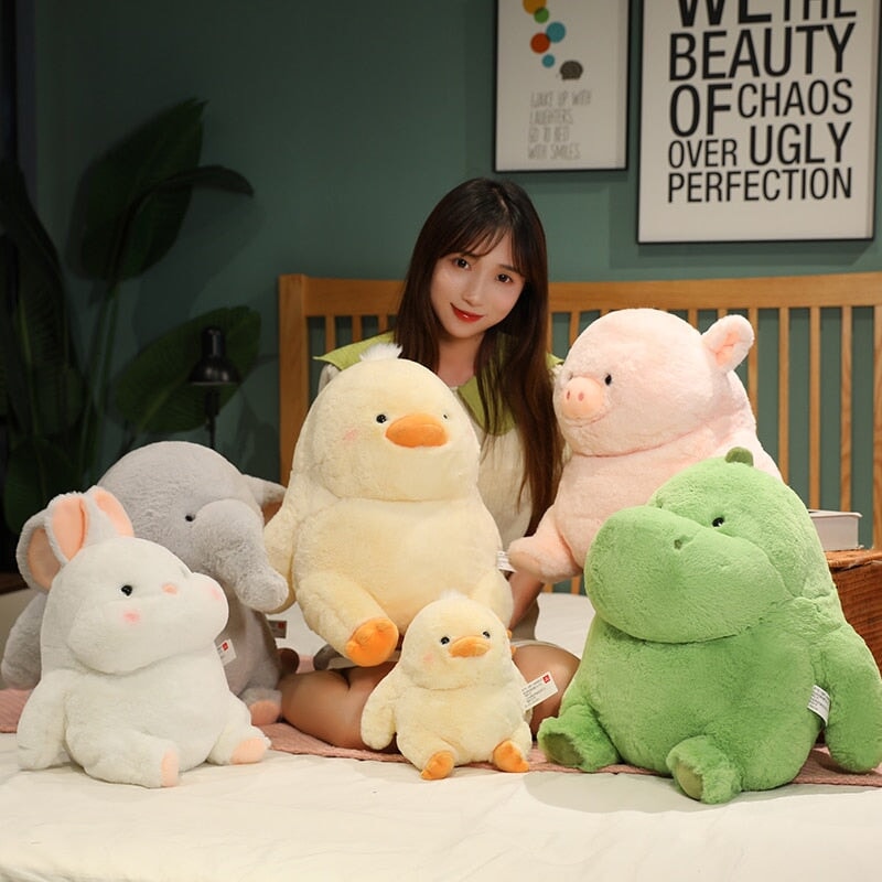 Fat chubby animal plushie – view 3
